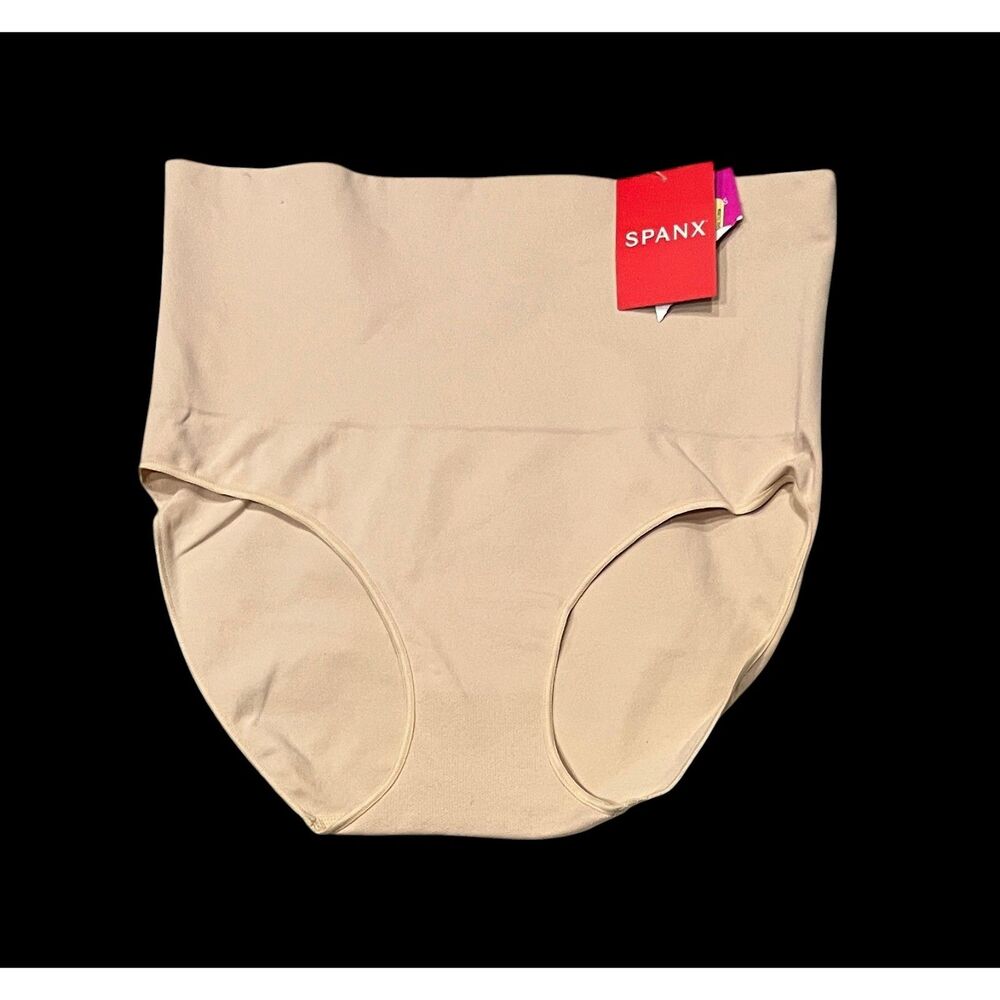 SPANX EVERYDAY SHAPING PANTIES BRIEF #SS0715 - Soft Nude Beige - Size Medium